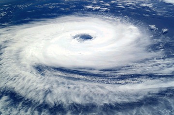台風が過ぎ去った