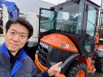 ちっちゃな除雪車納車