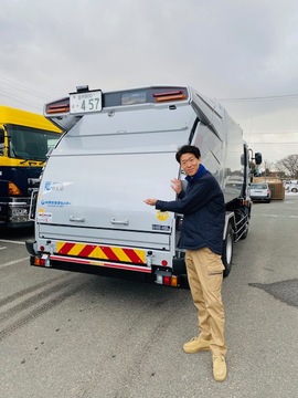 新型パッカー車納車